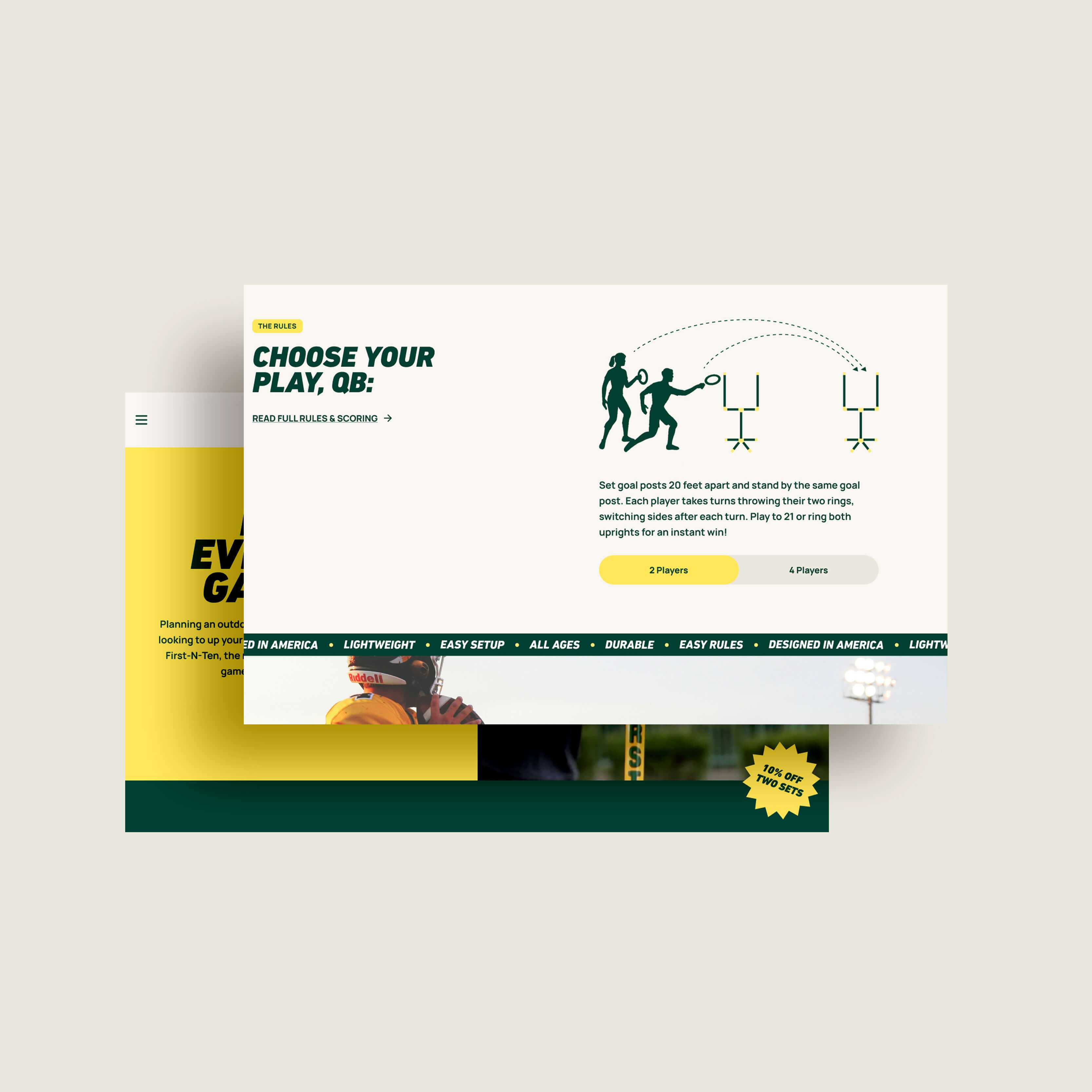 Mock-ups of First-N-Ten project on MacBook and iPhone